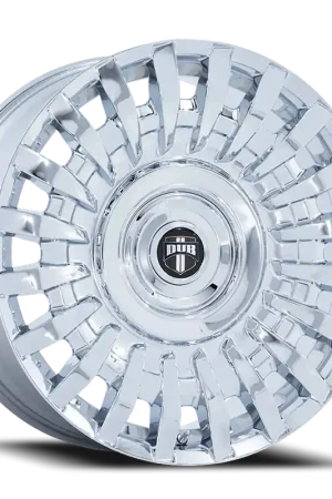 Luxury DUB Honcho DC272 CH 22x9 +38 5x108/5x114.3mm 72.56mm Chrome