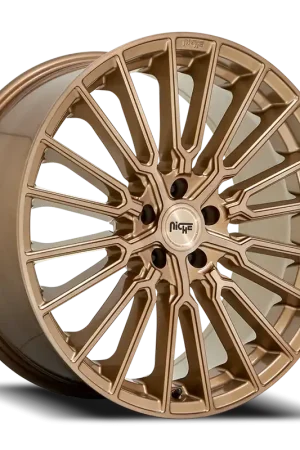 Niche Premio M264 20x10.5 +40 5x114.3mm 72.7mm Brushed Bronze Viral