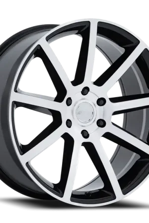 Petrol P6E BD 22x9.5 +30 6x135mm 87.1mm Gloss Black Machined Face Cheap