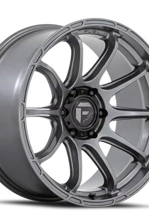 Price Drop Fuel Variant D793 17x9 +1 6x139.7mm 106.1mm Matte Gunmetal