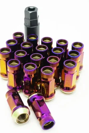 Original Wheel Mate Muteki SR45R Lug Nut Kit 12x1.5 - Burned Titan