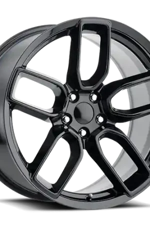 Factory Reproductions FR 74 Dodge Widebody Replica GB 20x10.5 -9 5x115mm 71.5mm Gloss Black Professional Grade
