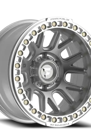 Worldwide Shipping Fittipaldi Offroad Beadlock Series FB151 M 17x9 -38 5x127mm 71.5mm Machined Machined Machined Forged Ring