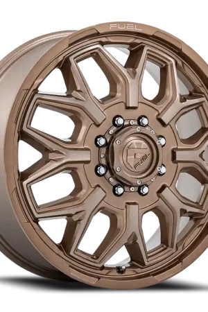 Fuel Flux Dually D876 20x8.25 +104 8x165.1mm 117mm Platinum Bronze Buy Online