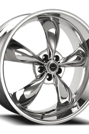 Fast Shipping American Racing Torq Thrust M AR605 17x8 +0 5x120.65mm 72.6mm Chrome