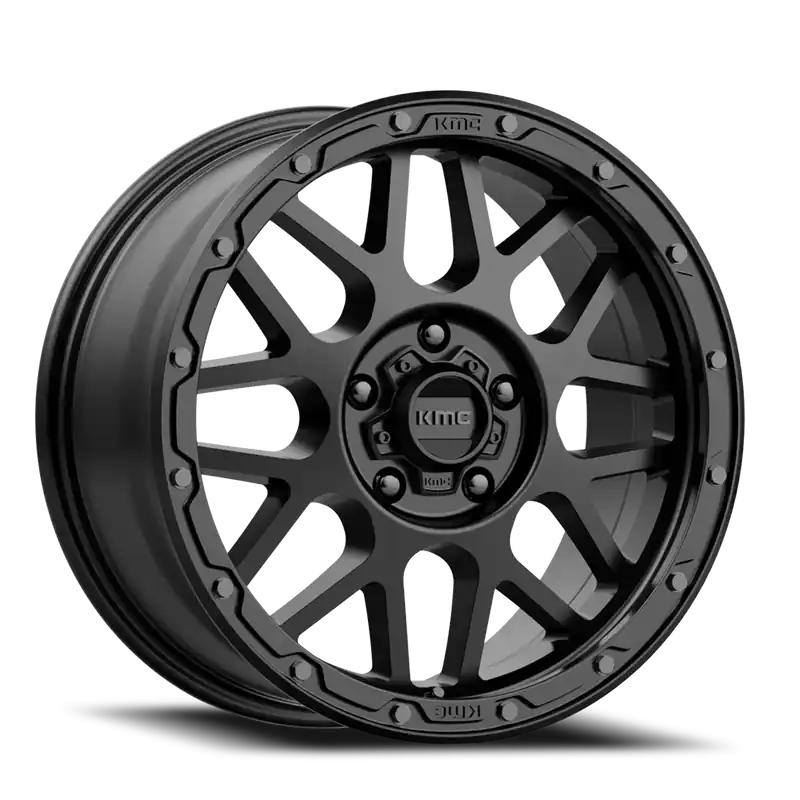 KMC Grenade Off-Road KM535 MB 20x9 +18 5x139.7mm 78mm Matte Black While Supplies Last
