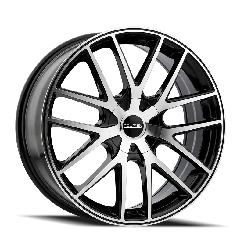 Factory Price Touren TR60 3260 Matte Black Machined 20x8.5 5x127 40mm 71.5mm