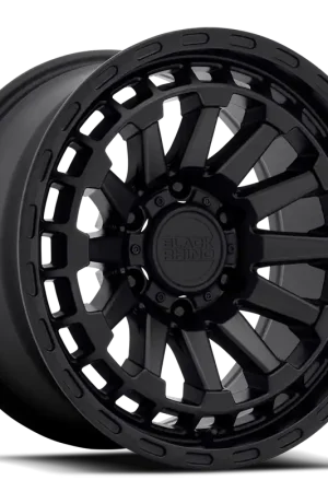 Premium Black Rhino Raid BK 18x9.5 +12 6x135mm 87.1mm Matte Black