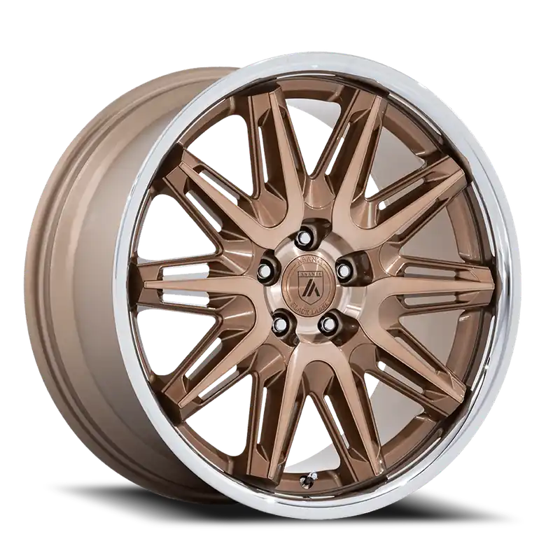 Asanti Black Label Imperator ABL-47 20x9 +27 5x112mm 66.56mm Bronze Machined SS Lip Markdown