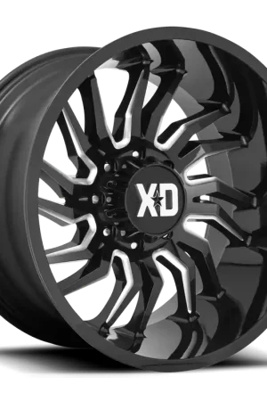 Direct From Manufacturer XD Series Tension XD858 GB-M 22x10 -18 5x139.7mm 78.1mm Gloss Black Milled