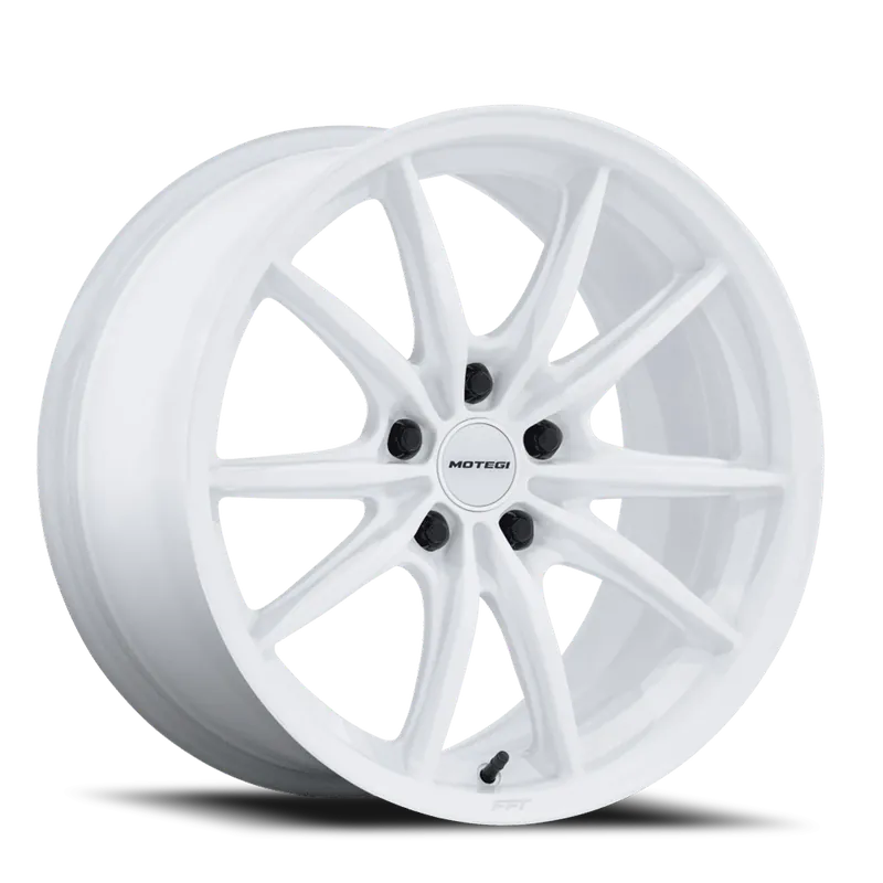 Handmade Motegi MR162 Zentoku WX 18x8.5 +35 5x114.3mm 72.56mm Gloss White