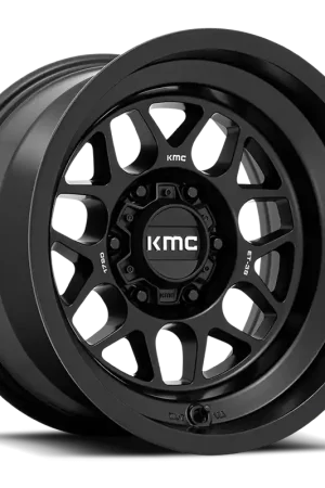 Super Sale KMC Terra KM725 SB 18x8.5 +0 6x135mm 87.1mm Satin Black