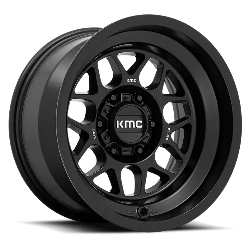 Super Sale KMC Terra KM725 SB 18x8.5 +0 6x135mm 87.1mm Satin Black