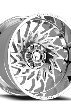 Viral Fittipaldi Offroad Alpha Series FA20MC 20x10 -19 8x170mm 125.2mm Chrome Mirror Coat Chrome