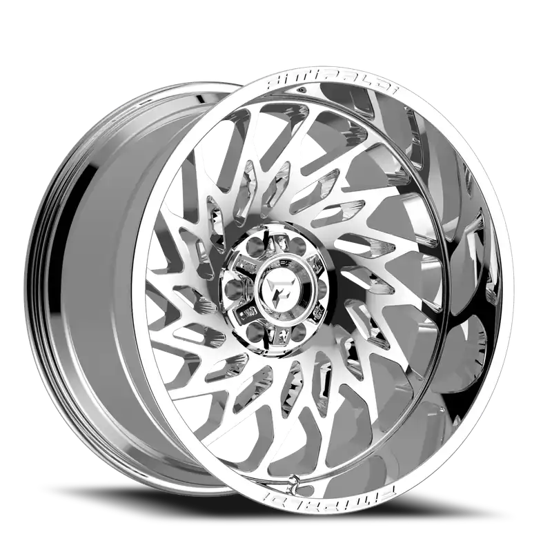 Viral Fittipaldi Offroad Alpha Series FA20MC 20x10 -19 8x170mm 125.2mm Chrome Mirror Coat Chrome