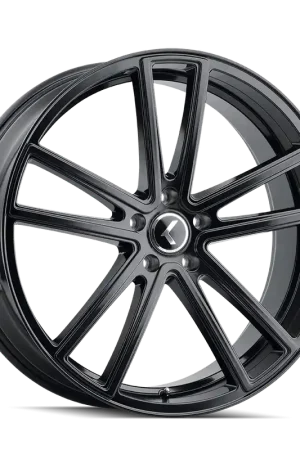 Kraze Lusso KR190 Gloss Black 20x8.5 5x112 38mm 66.56mm Sale