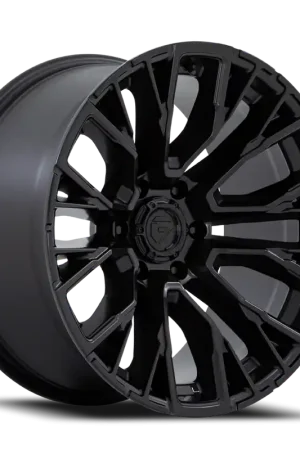 Fuel Rebar 6 D847 17x9 +1 6x135mm 87.1mm Blackout Luxury