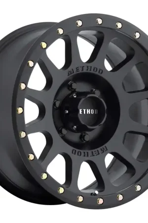 Method MR305 NV 20x10 -18mm Offset 6x5.5 108mm CB Matte Black Wheel Same Day Shipping