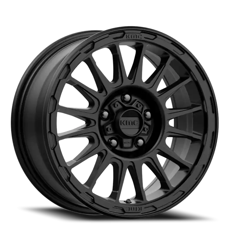KMC Impact KM542 SB 17x8.5 +0 5x127mm 71.5mm Satin Black Order Now