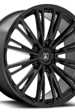 Crafted Asanti Black Label Corona Truck ABL30 BK 22x9 +15 5x115mm 72.6mm Gloss Black