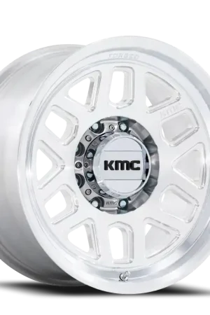Instant Buy KMC Mesa Forged Monoblock KM451 DX 18x9 +18 8x165.1mm 125.1mm Machined Raw Machined