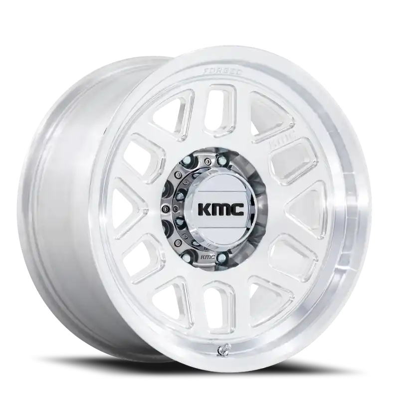 Instant Buy KMC Mesa Forged Monoblock KM451 DX 18x9 +18 8x165.1mm 125.1mm Machined Raw Machined