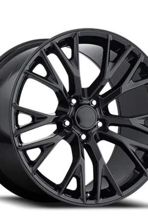 Factory Reproductions FR 22 2015 C7 Z06 Replica GB 19x10 +79 5x120.65mm 70.3mm Gloss Black Hot Picks