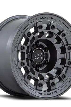 Black Rhino Fuji GY 17x8 +38 5x114.3mm 72.56mm Matte Gunmetal Factory Price