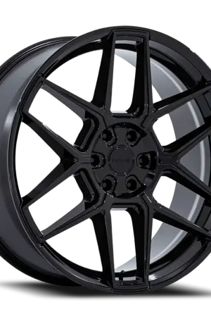 Fresh Stock Niche Rise NC281 22x10.5 +38 5x112mm 66.56mm Gloss Black