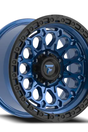 Viral Fittipaldi Offroad Terra Series FT101 BLB 17x9 -12 6x135mm 87.1mm Gloss Blue Black Ring