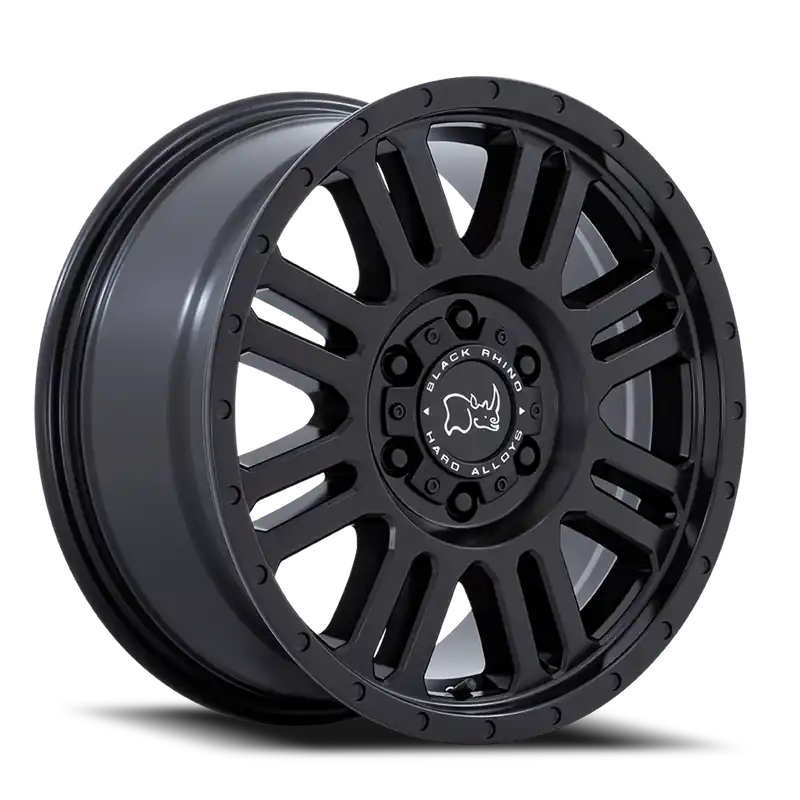 Black Rhino Yellowstone MB 16x8 +38 6x130mm 84.1mm Matte Black Latest