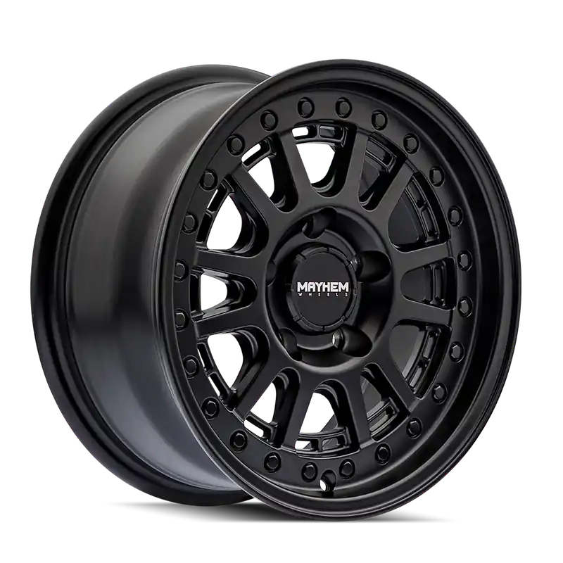 Authentic Mayhem Compass 8305 Matte Black 20x9 6x139.7 18mm 106mm