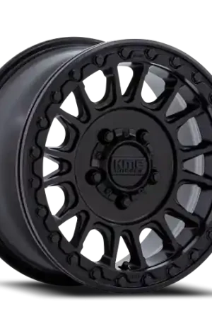 Handmade KMC Impact UTV Beadlock KS239MX 15x10 +0 6x139.7mm 100.3mm Satin Black