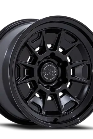 Top Rated Black Rhino Mondo BR021 MB 17x8.5 -10 6x139.7mm 106.1mm Matte Black Gloss Black Lip