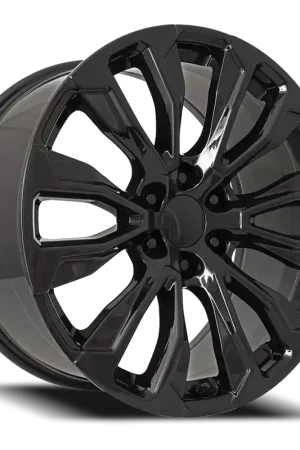 Factory Reproductions FR 203 GMC Denali Replica GB 22x9 6x139.7mm 78.1mm Gloss Black Best Seller