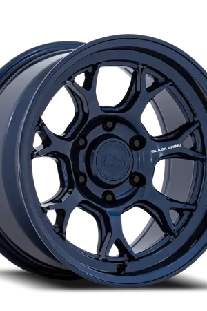 Seasonal Sale Black Rhino Etosha BL 17x8.5 +20 6x139.7mm 106.1mm Gloss Midnight Blue