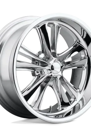 Flash Sale Foose Knuckle F097 17x8 +1 5x114.3mm 72.6mm Polished Chrome