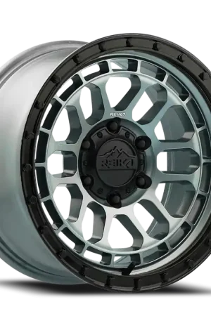 Exclusive Reika Rambler R35 G 17x8.5 +0 6x135mm 87.1mm Gloss Graphite Black Ring