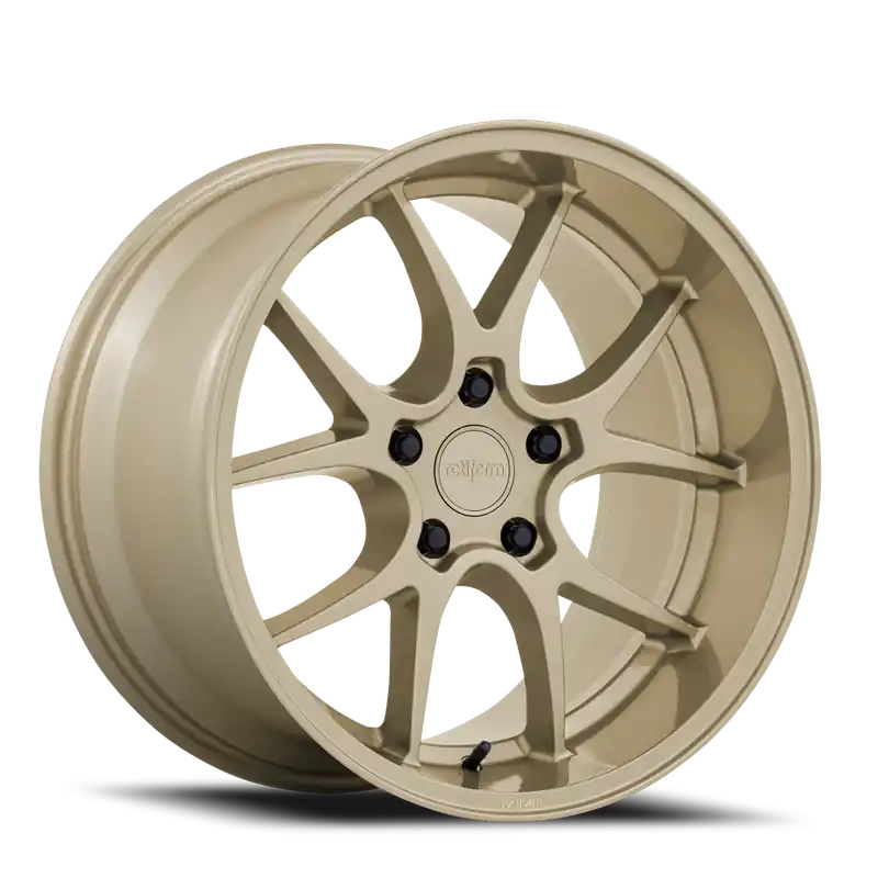 Best Choice Rotiform LTN-J RC207GX 18x9.5 +38 5x114.3mm 72.56mm Gloss Gold