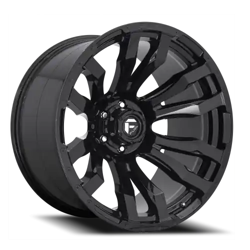 Buy Direct Fuel Blitz D675 18x9 -12 6x139.7mm 106.1mm Gloss Black