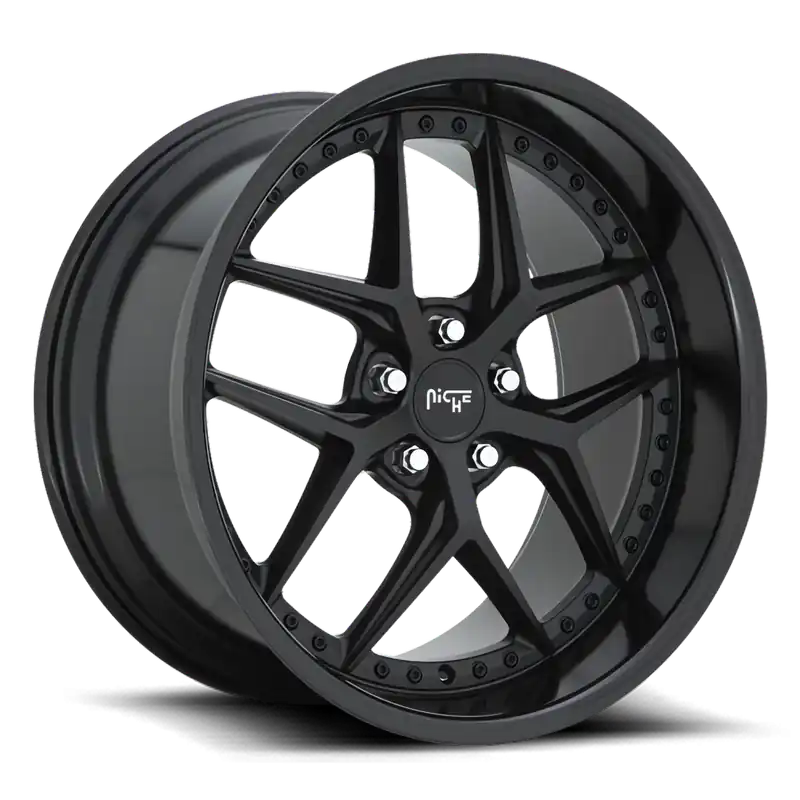 Niche Vice M226 19x9.5 +48 5x112mm 66.5mm Gloss Matte Black Crafted