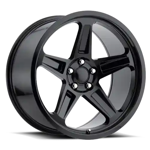 Hassle-Free Returns Factory Reproductions FR 73 Dodge Demon SRT Replica GB 20x10.5 +22 5x115mm 71.5mm Gloss Black