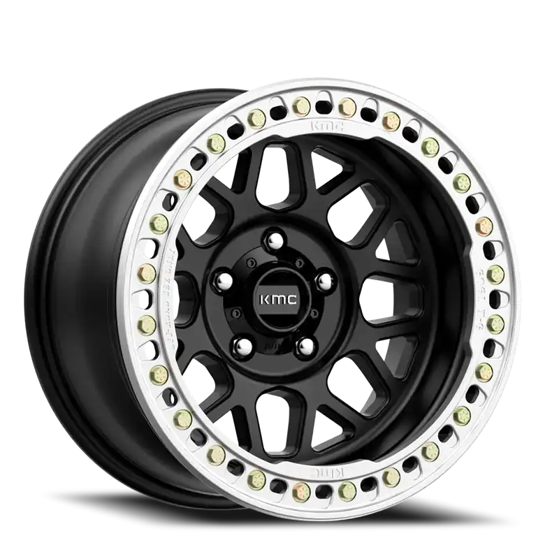 Express Delivery KMC Grenade Crawl Beadlock KM235 SB 17x8.5 +0 6x139.7mm 108mm Satin Black