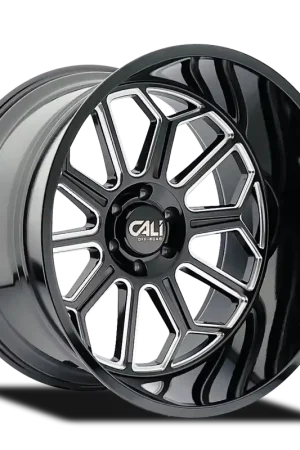 Money Back Guarantee Cali OffxRoad Auburn 9117 Gloss Black Milled 22x12 8x170 x51mm 125.2mm