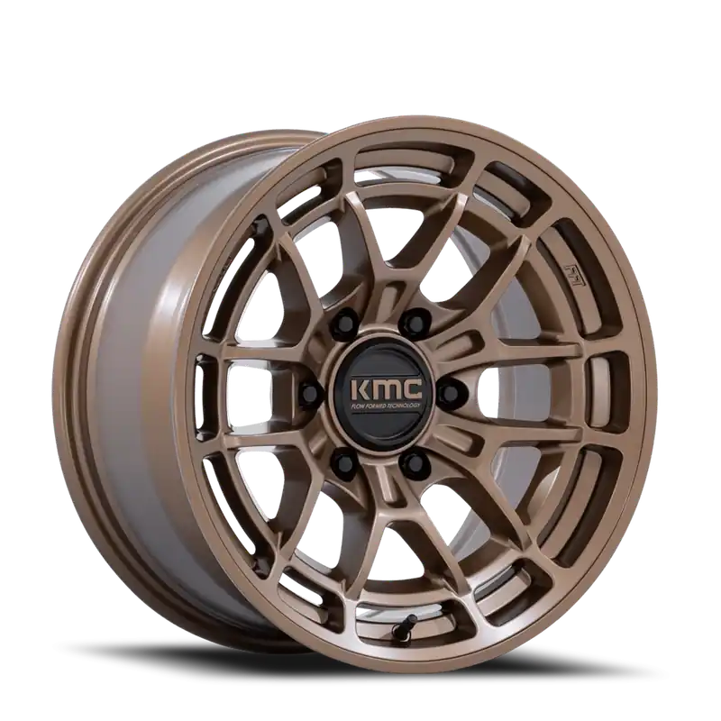KMC Archer KM732ZX 17x8.5 +0 6x139.7mm 106.1mm Matte Bronze Fan Favorite