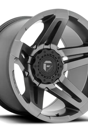 Luxury Fuel SFJ D764 20x12 -44 5x114.3/5x127mm 71.5mm Matte Gunmetal