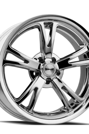 Ridler 606 Chrome 18x8 5x120.65 0mm 83.82mm Certified