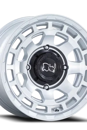 Black Rhino Chamber UTV HS 15x7 +10 4x110mm 86mm Hyper Silver Machined Face Final Sale