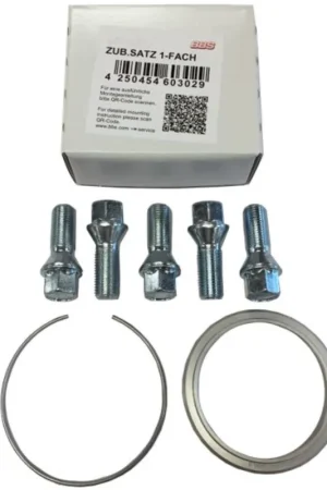 BBS PFS KIT - Audi / VW - Includes 82mm OD - 57mm ID Ring / 82mm Clip / Lug Bolts Limited Time