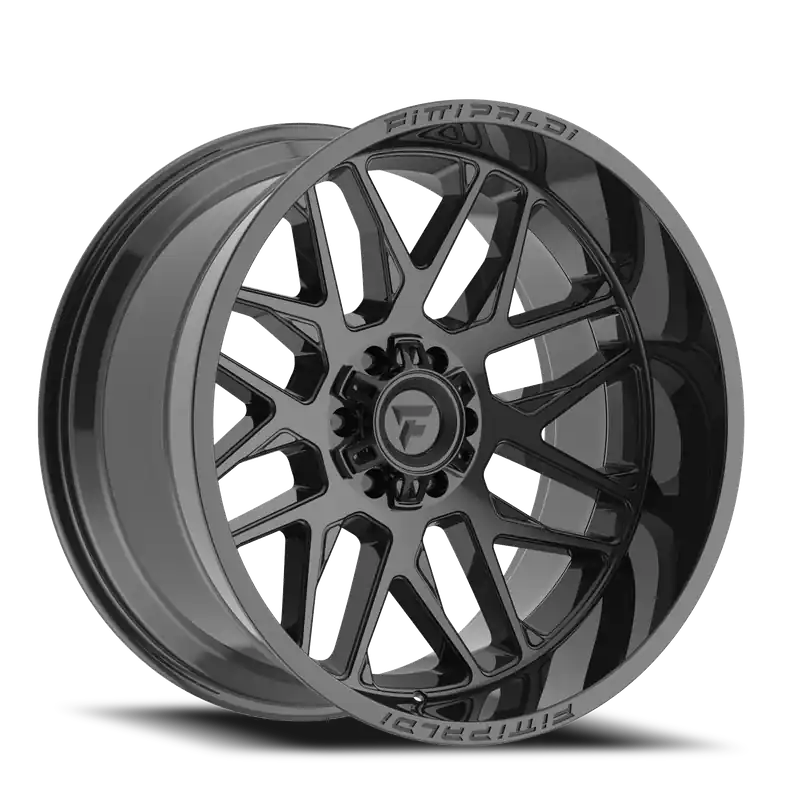 Express Delivery Fittipaldi Offroad Alpha Series FA19B 22x12 -44 8x165mm 125.2mm Gloss Black